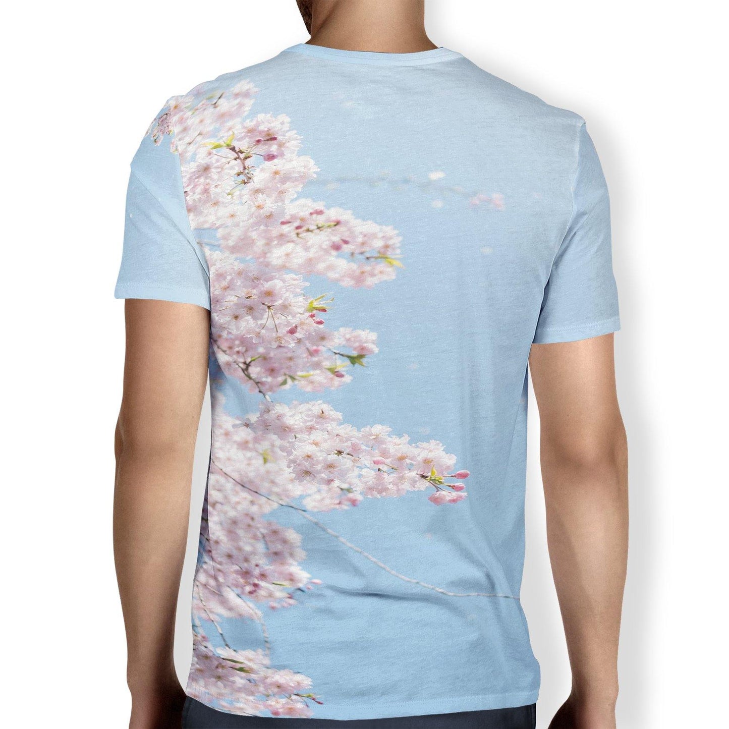 Cherry Blossom Men's T-Shirt - USA Made Dropship
