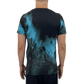 Black Blue Splash Men's T-shirt - USA Made Dropship