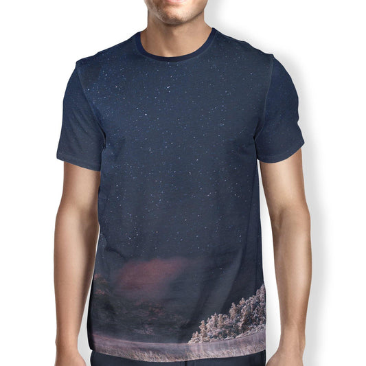 Frozen Lake Men's T-Shirt - USA Made Dropship