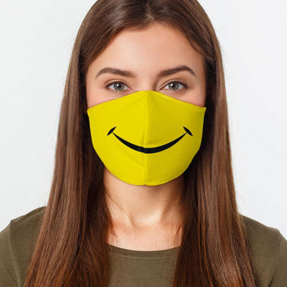 Smiley Face Face Cover - USA Made Dropship