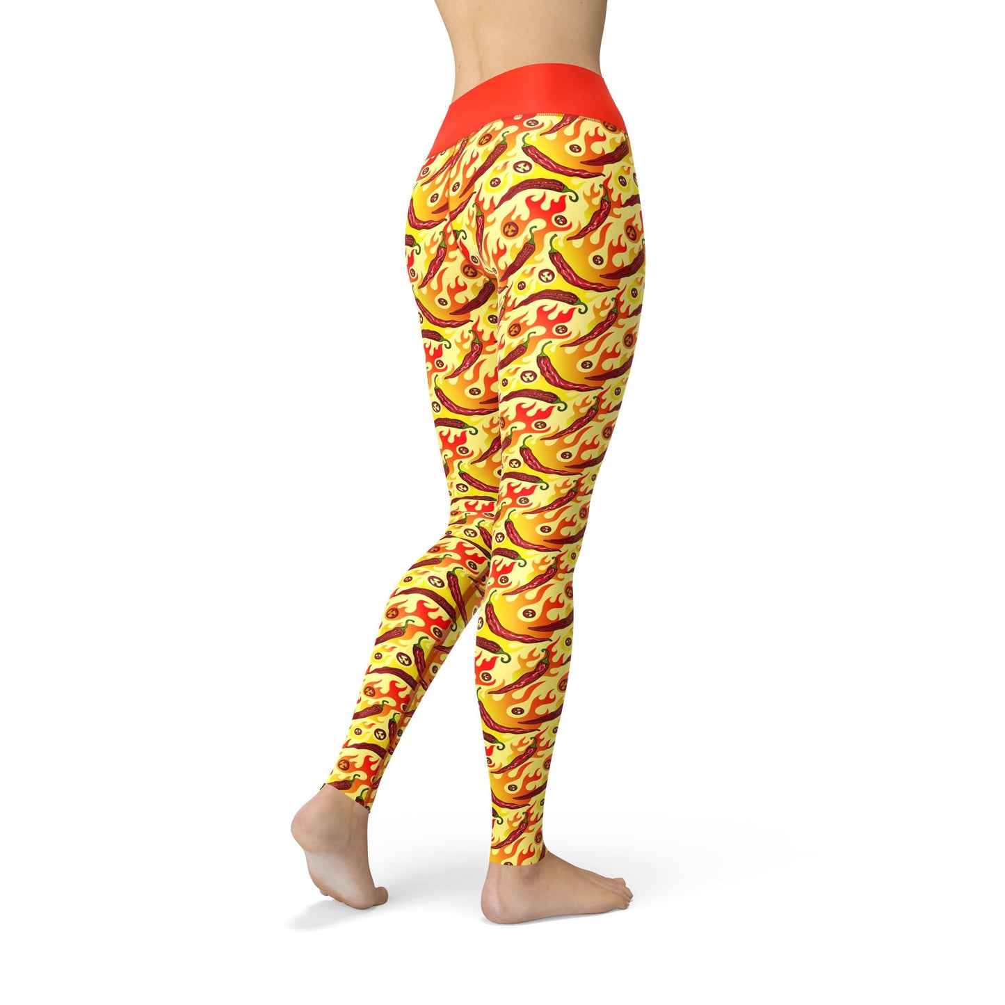 Flaming Peppers Jean Legging - USA Made Dropship