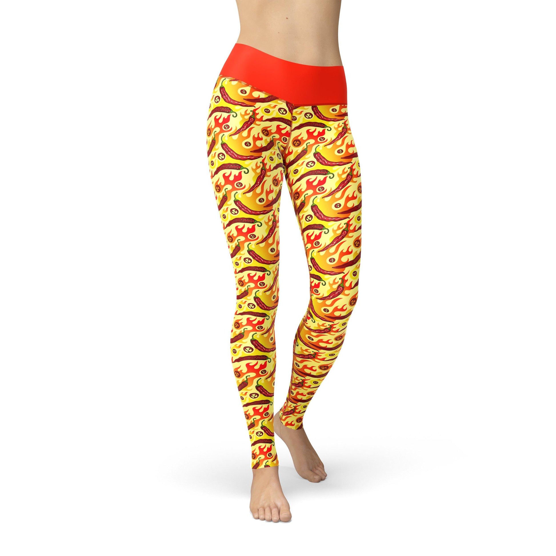 Flaming Peppers Jean Legging - USA Made Dropship