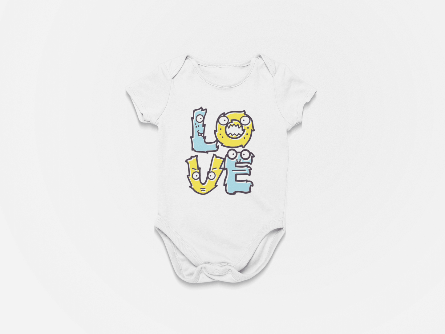 LOVE Monsters Onesie - USA Made Dropship