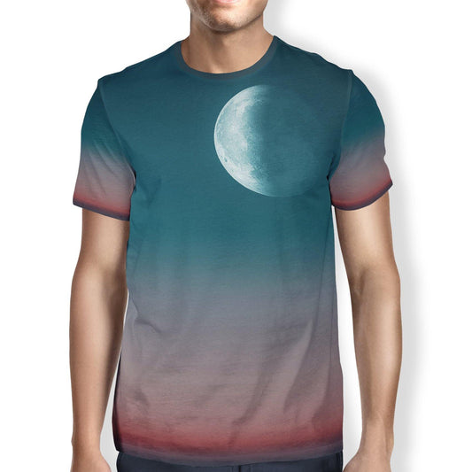 Moon Sky Men's T-Shirt - USA Made Dropship
