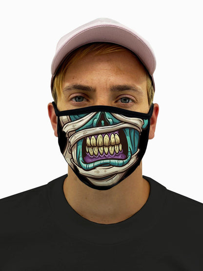 The Mummy Face Mask With Filter Pocket - USA Made Dropship