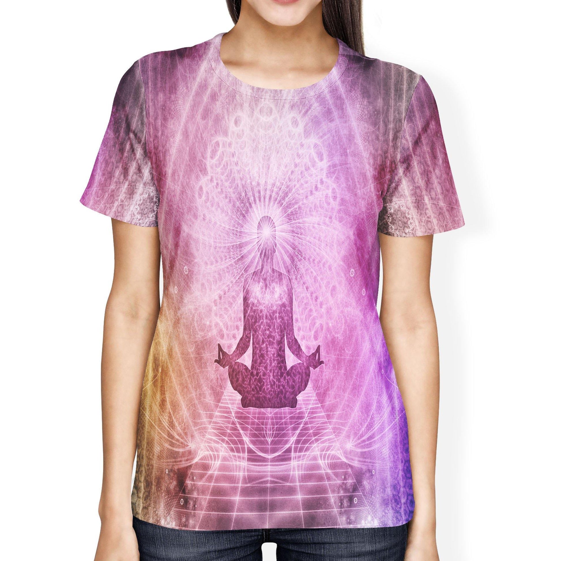 Meditation Ladies' T-shirt - USA Made Dropship