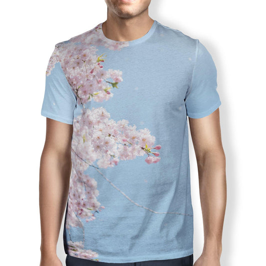Cherry Blossom Men's T-Shirt - USA Made Dropship