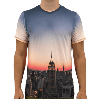 New York Skyline Men's T-Shirt - USA Made Dropship