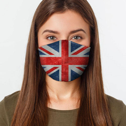 UK Flag Face Cover - USA Made Dropship