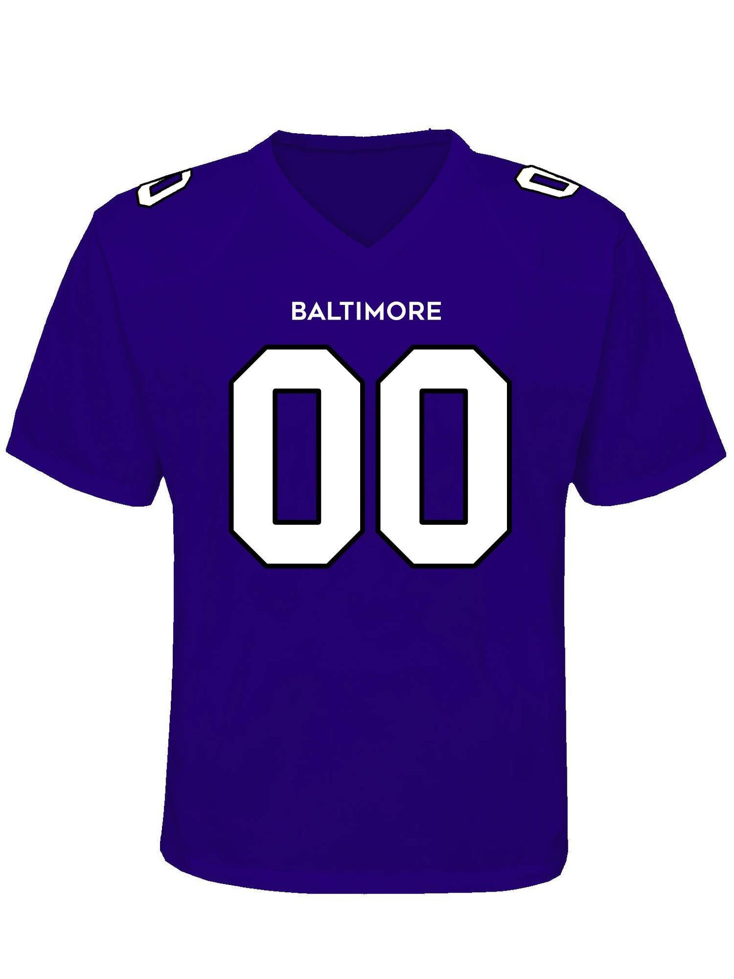 Baltimore Custom Football Jersey - USA Made Dropship