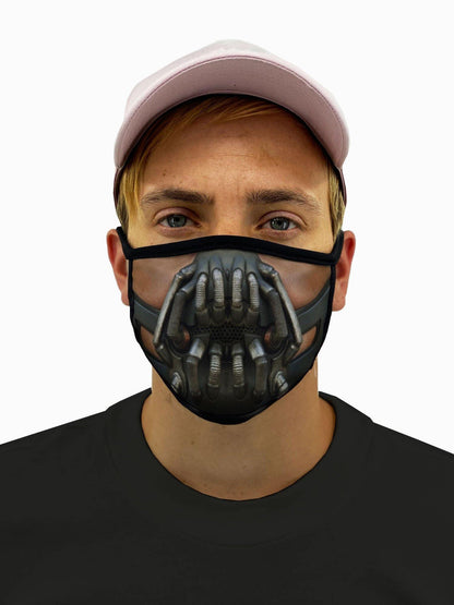 Bane Face Mask With Filter Pocket - USA Made Dropship