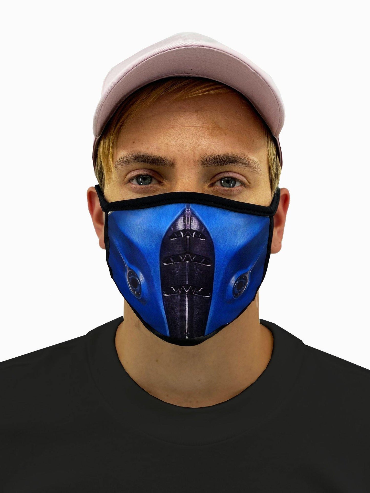 Below Zero Face Mask With Filter Pocket - USA Made Dropship