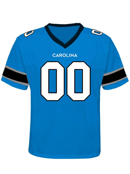 Carolina Custom Football Jersey - USA Made Dropship