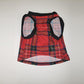 Old Fashion Red Plaid Cat and Dog T-Shirt