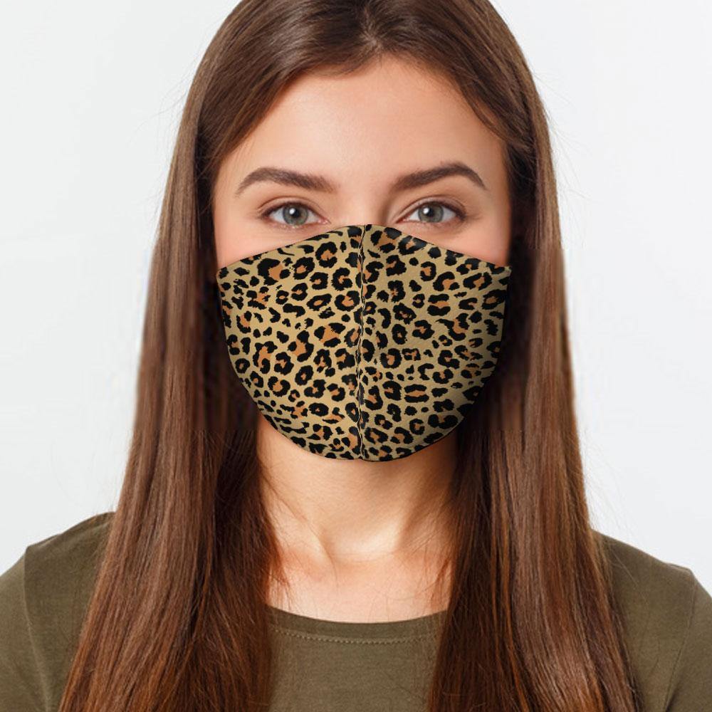 Cheetah Face Cover - USA Made Dropship