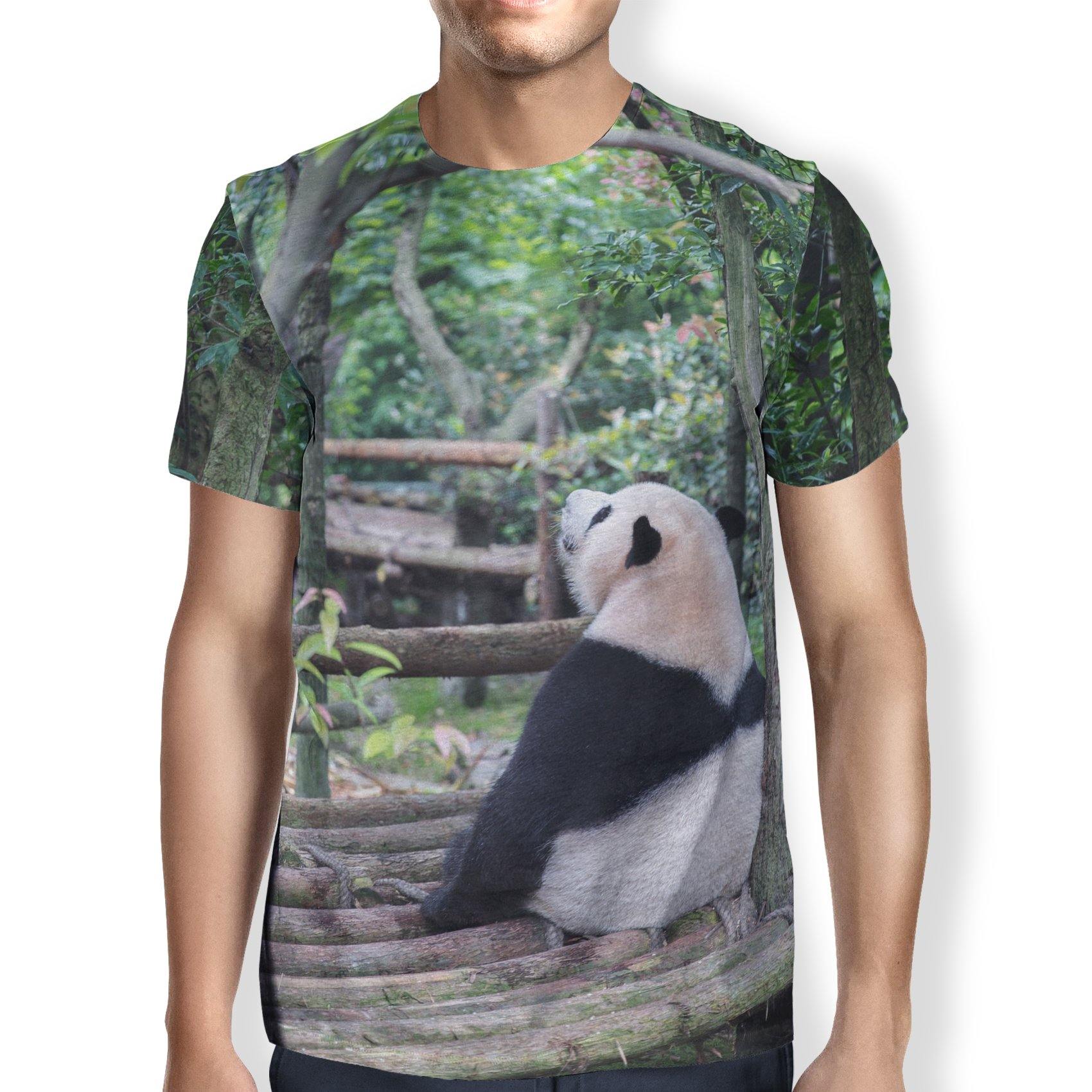 Panda Chill Men's T-shirt - USA Made Dropship