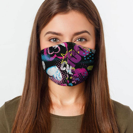 Cool Grunge Face Cover - USA Made Dropship