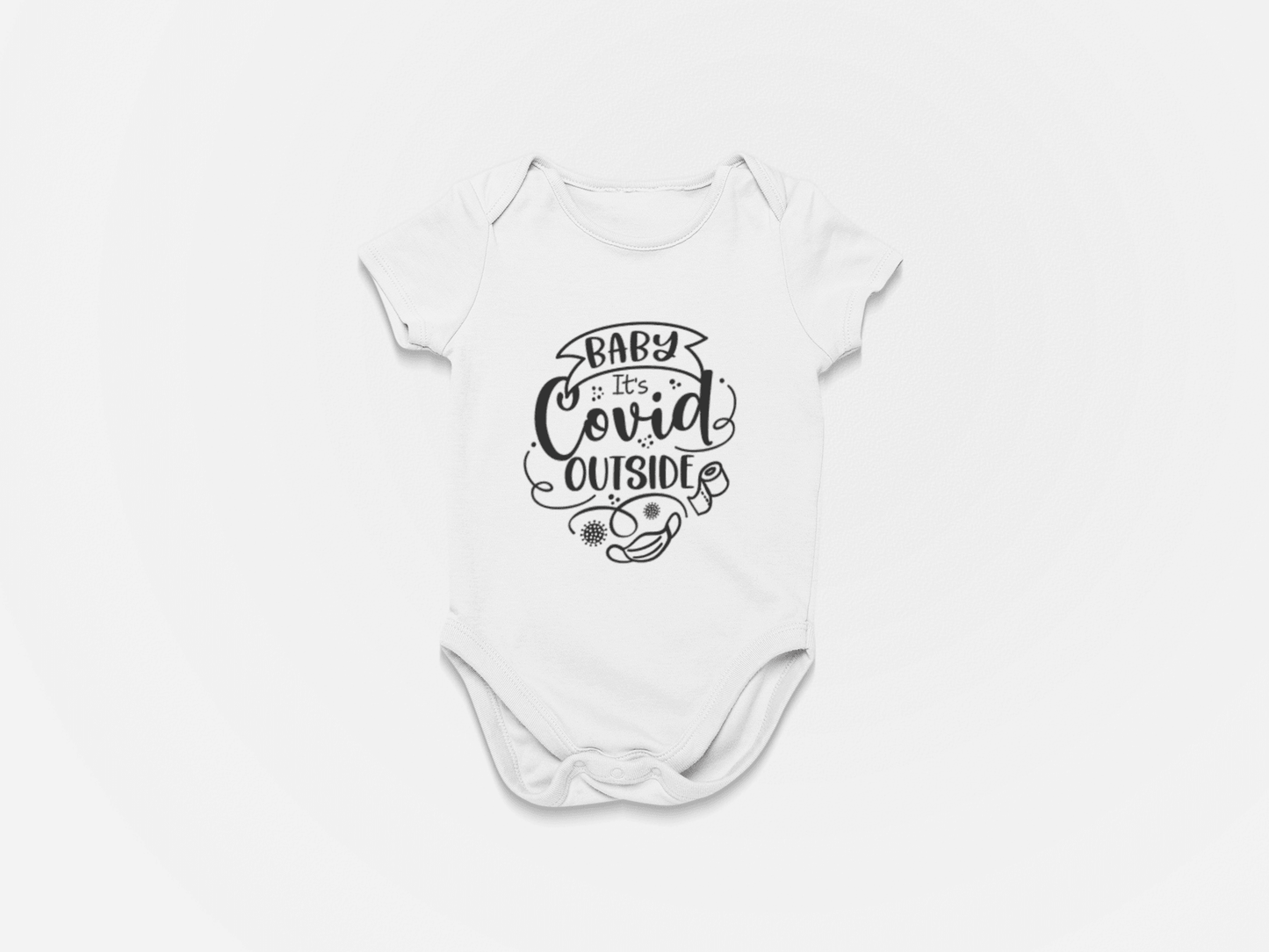 Covid Outside Onesie - USA Made Dropship