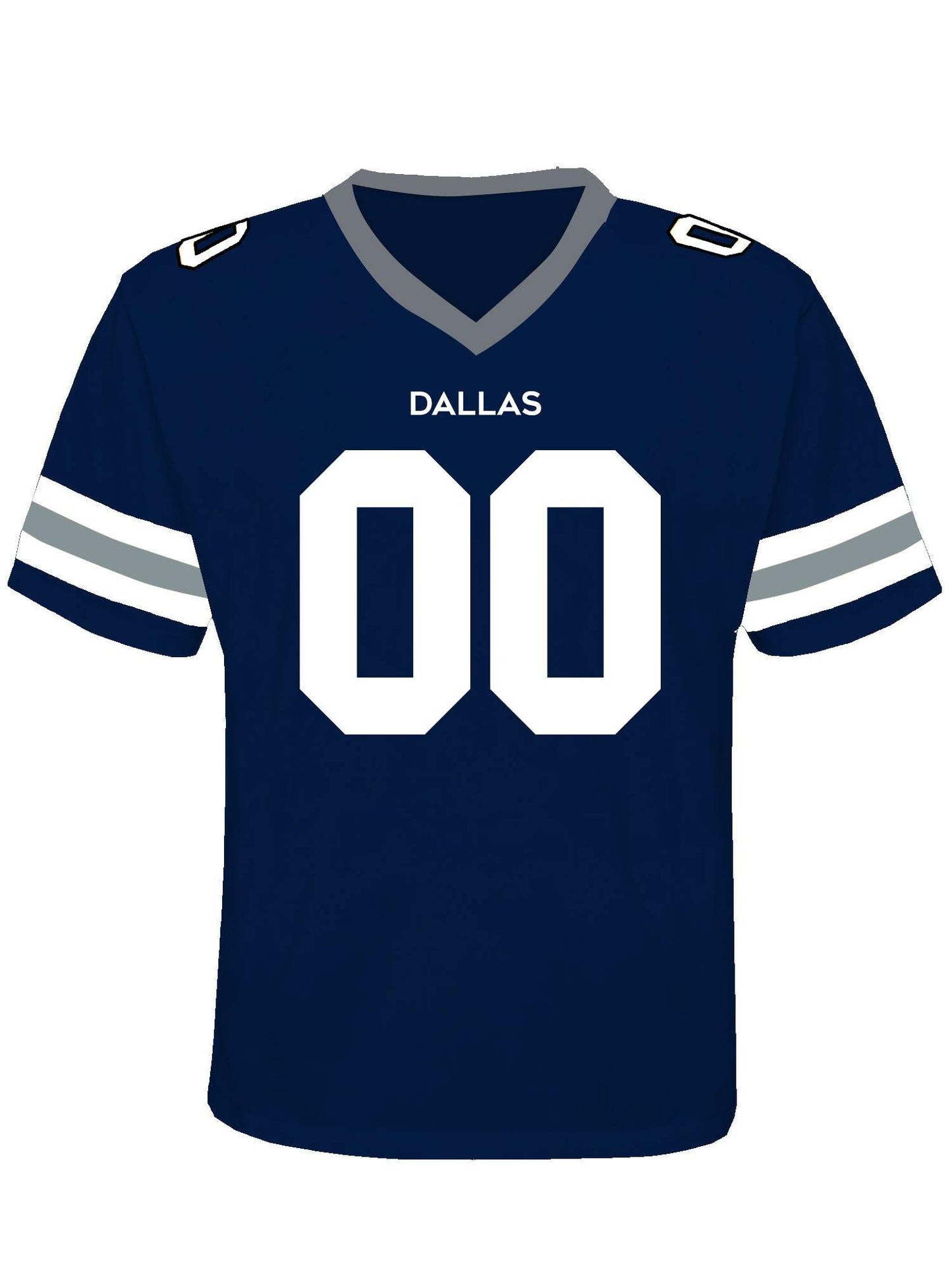 Dallas Custom Football Jersey - USA Made Dropship