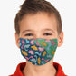 Youth Dinosaurs Face Cover - USA Made Dropship