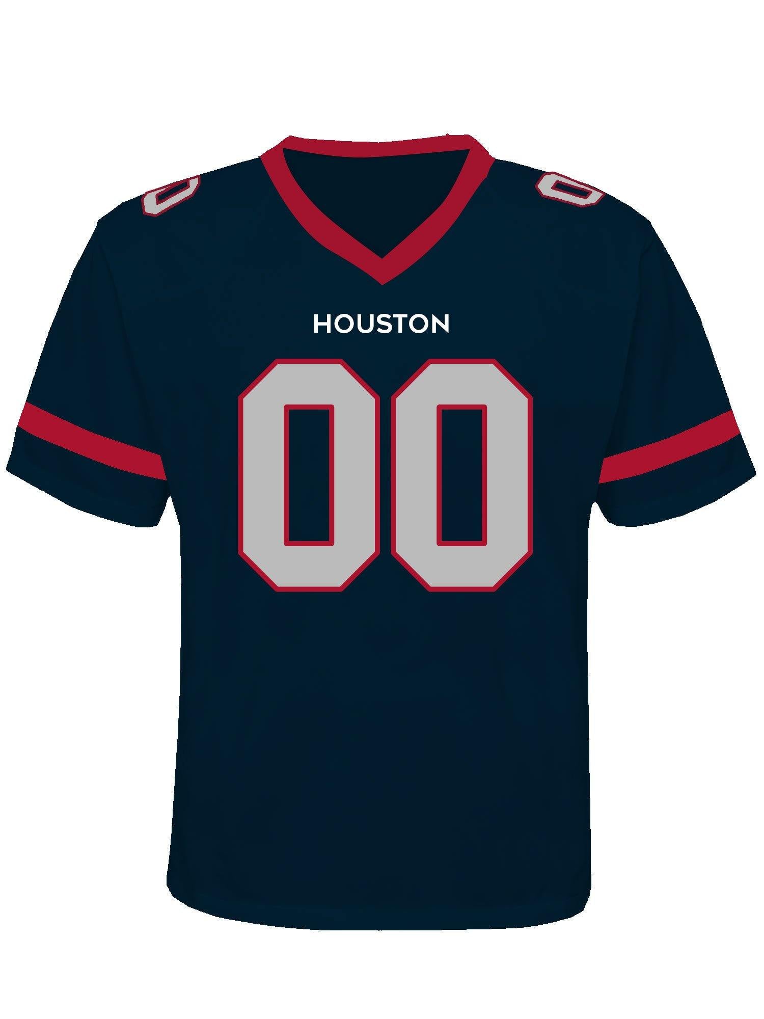 Houston Custom Football Jersey - USA Made Dropship