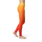 Avery Yellow Red Ombre Leggings