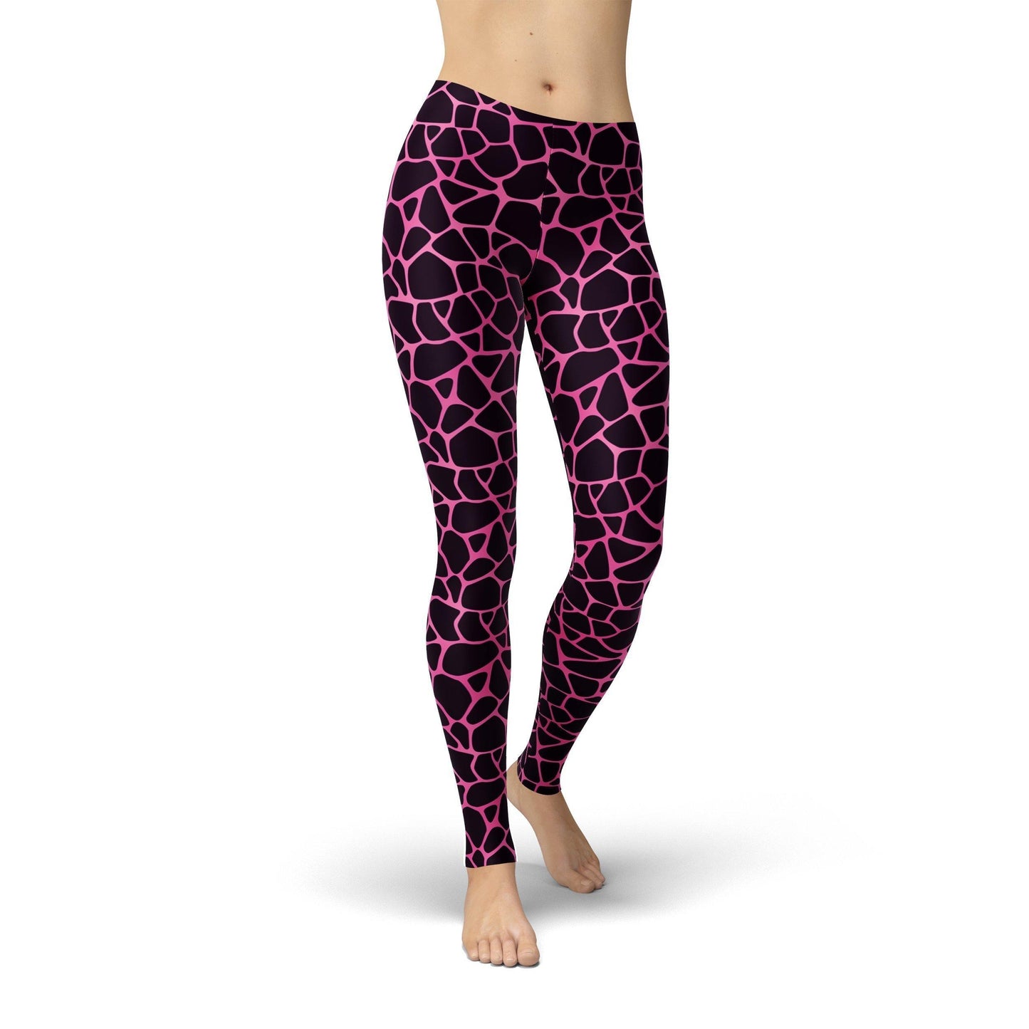 Jean Pink Giraffe Leggings