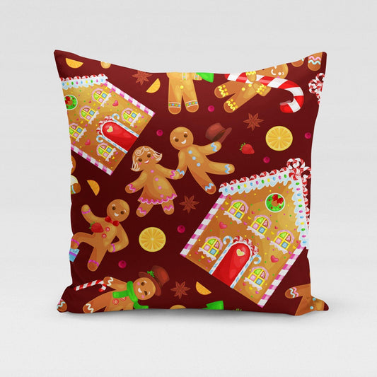 Gingerbread Pillow Cover