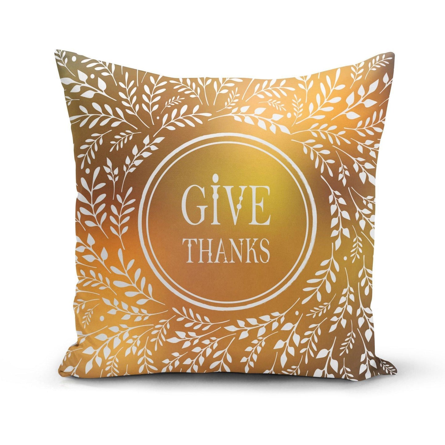 Give Thanks Pillow Cover