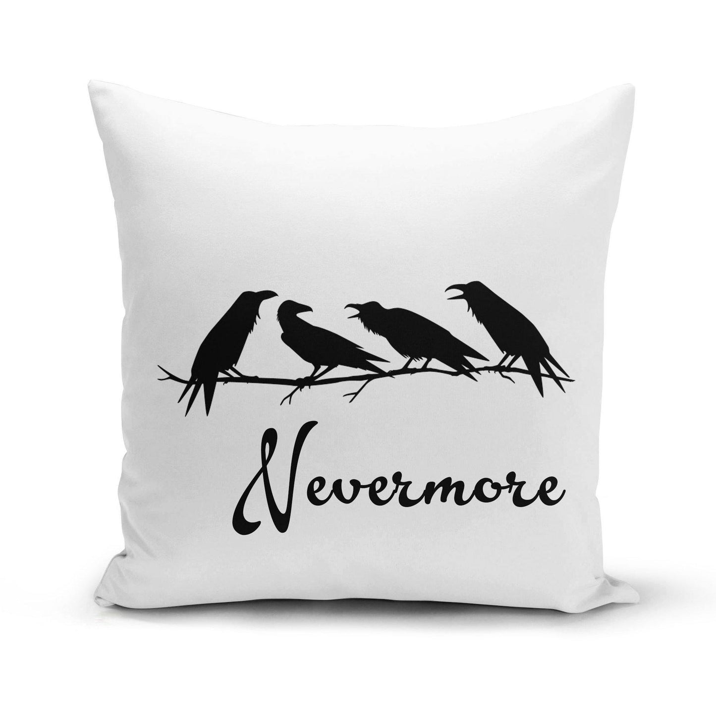 Ravens Nevermore Pillow Cover