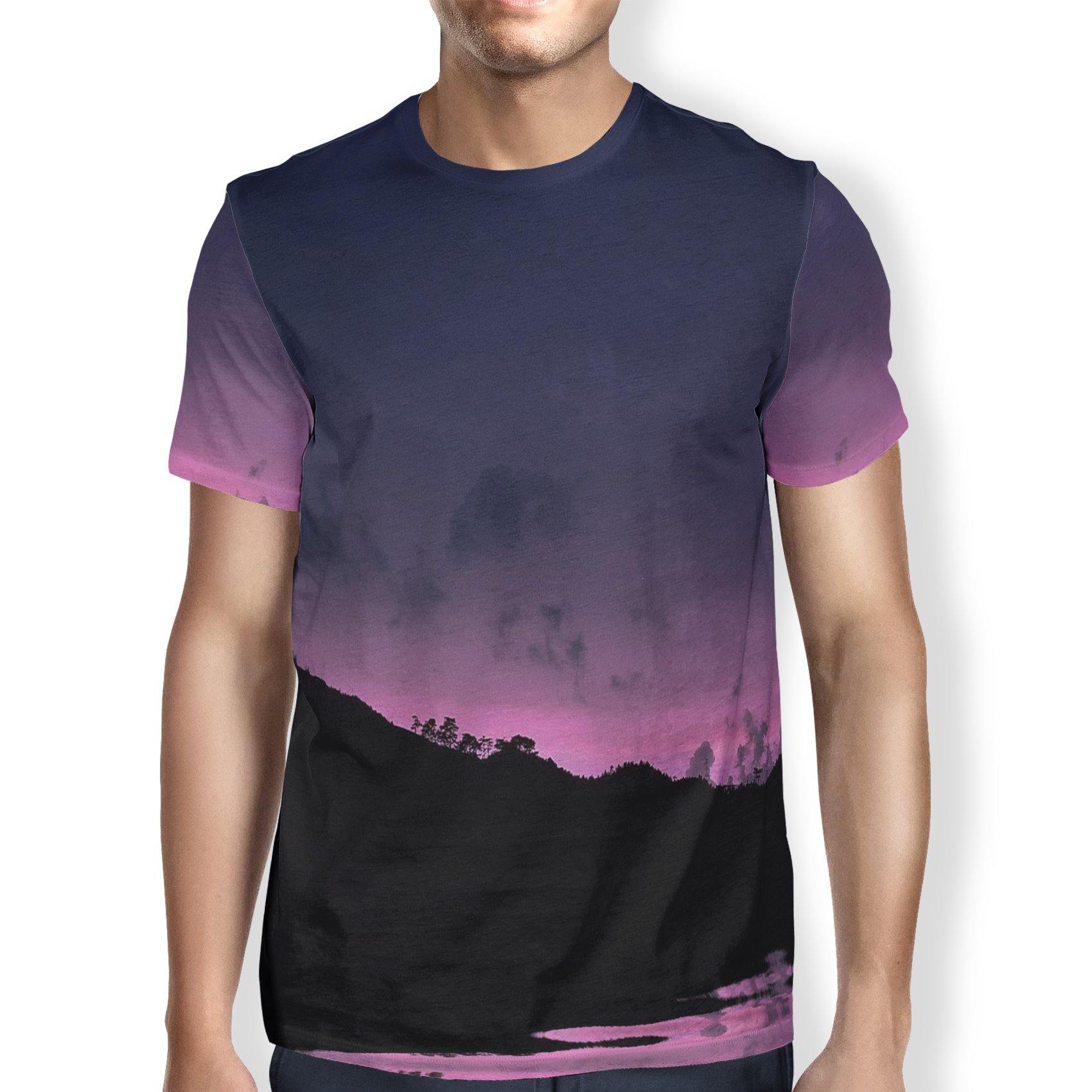 Pink Night Men's T-Shirt - USA Made Dropship