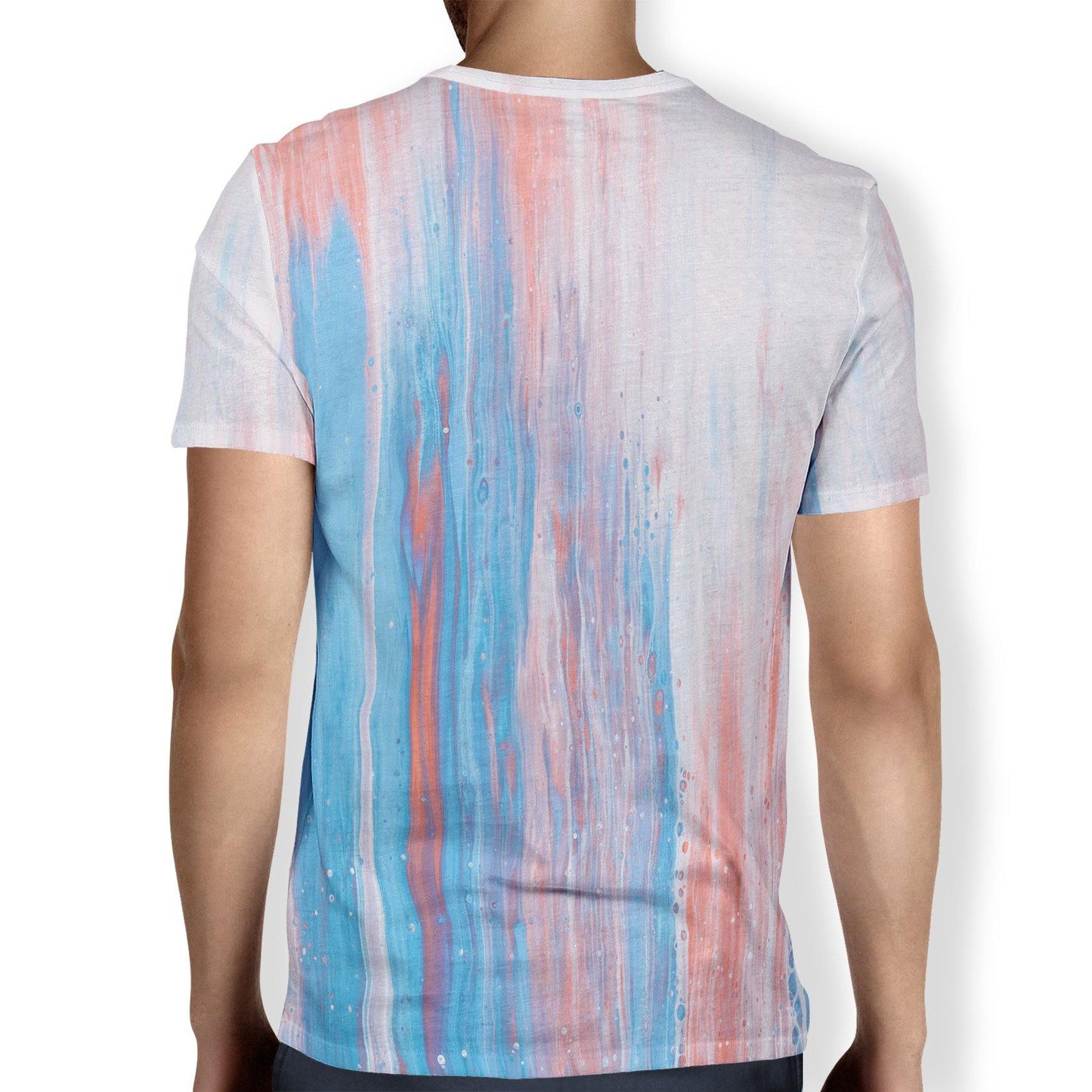 Mixed Paint Men's T-Shirt - USA Made Dropship