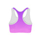 Purple Pink Ombre Sports Bra - USA Made Dropship