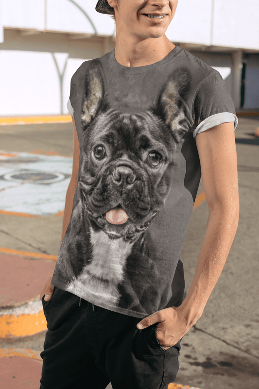 Men's Puppy Pit Bull T-shirt - USA Made Dropship
