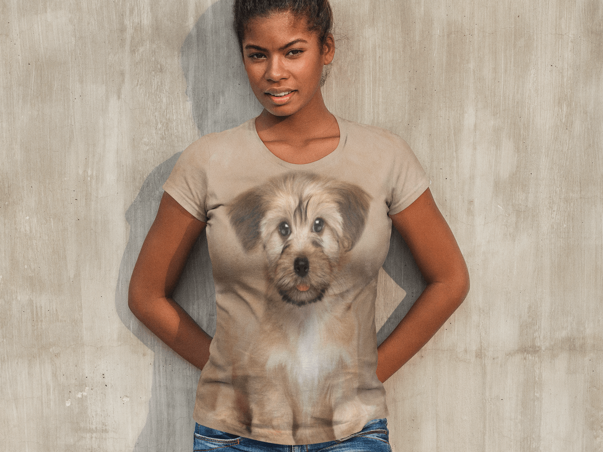 Women's Havanese Puppy T-shirt - USA Made Dropship
