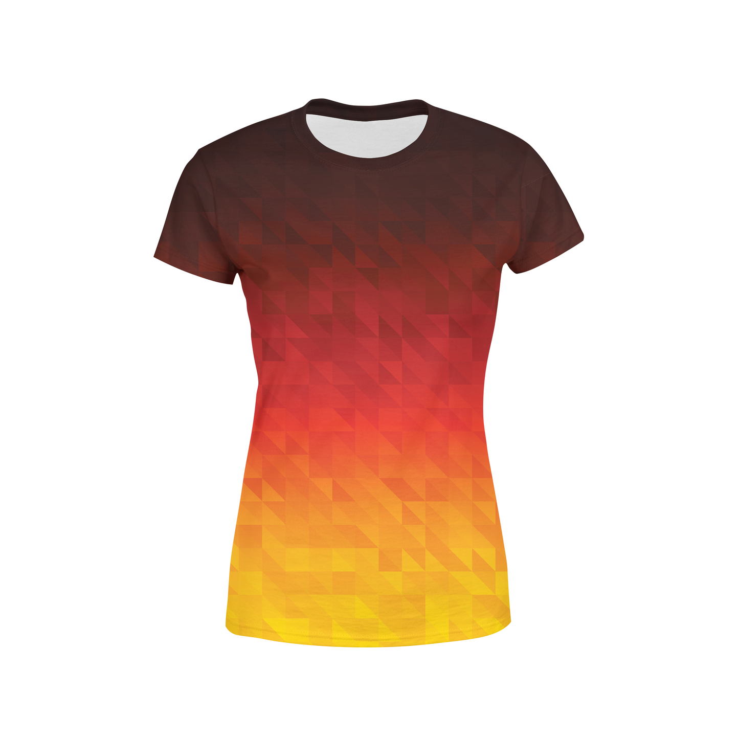 Women's Fiery Triangles T-Shirt