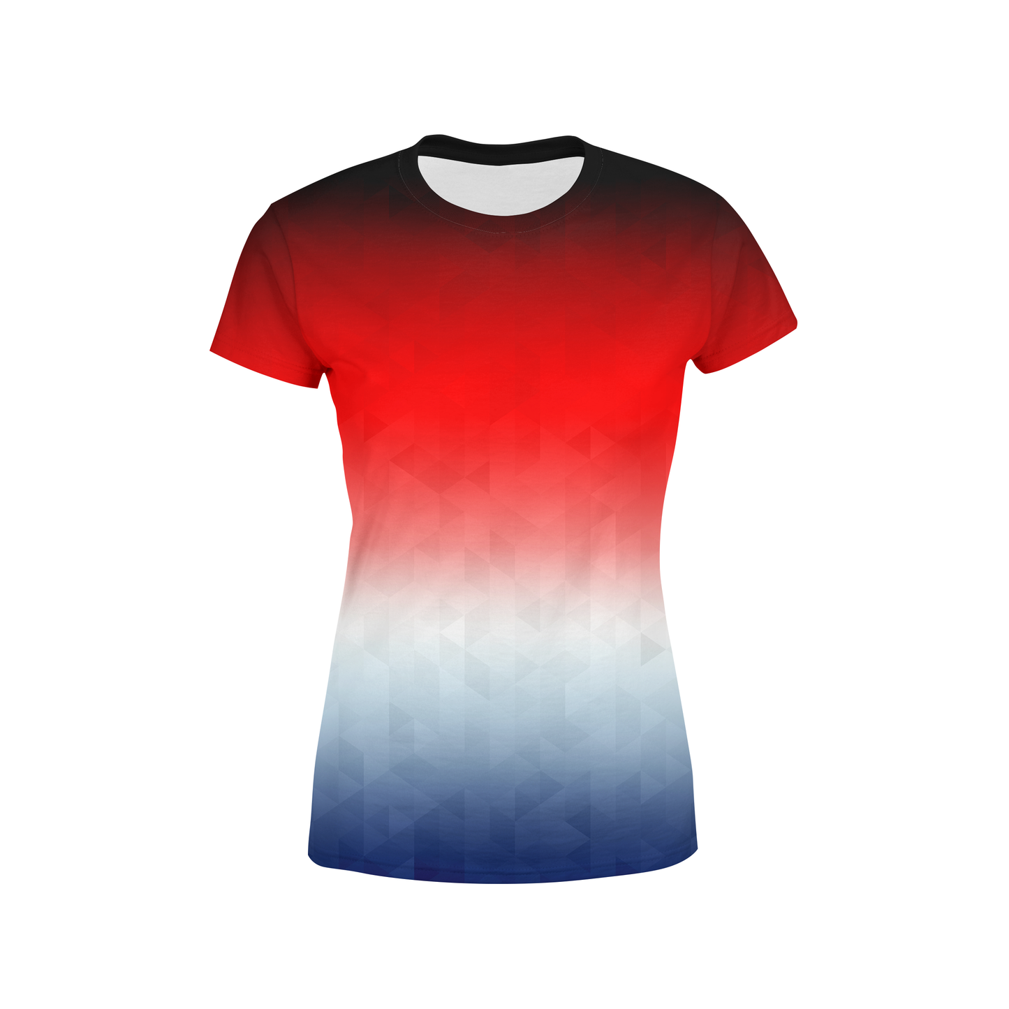 Women's Patriotic Triangles T-Shirt